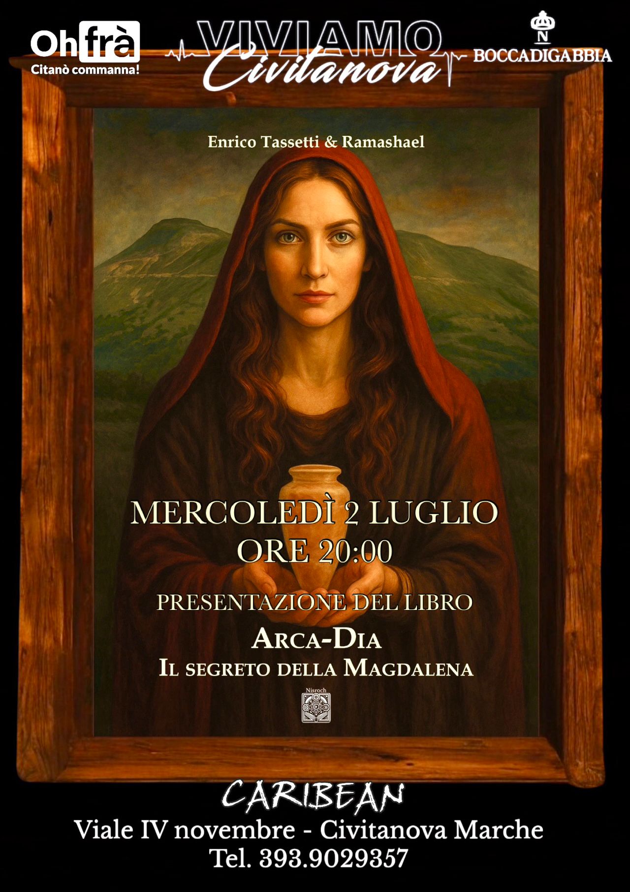 immagine rappresentativa Evento presentazione libro ARCA-DIA di enrico tasseti